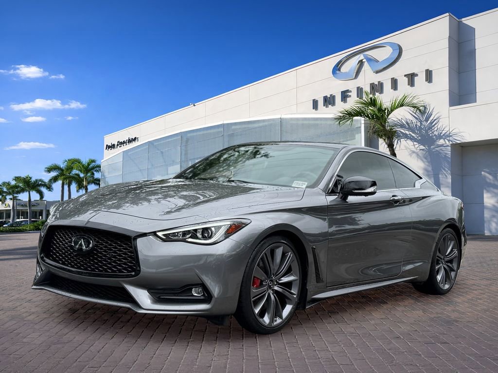 Used 2022 INFINITI Q60 Red Sport 400 w/ Cargo Package RWD image 3