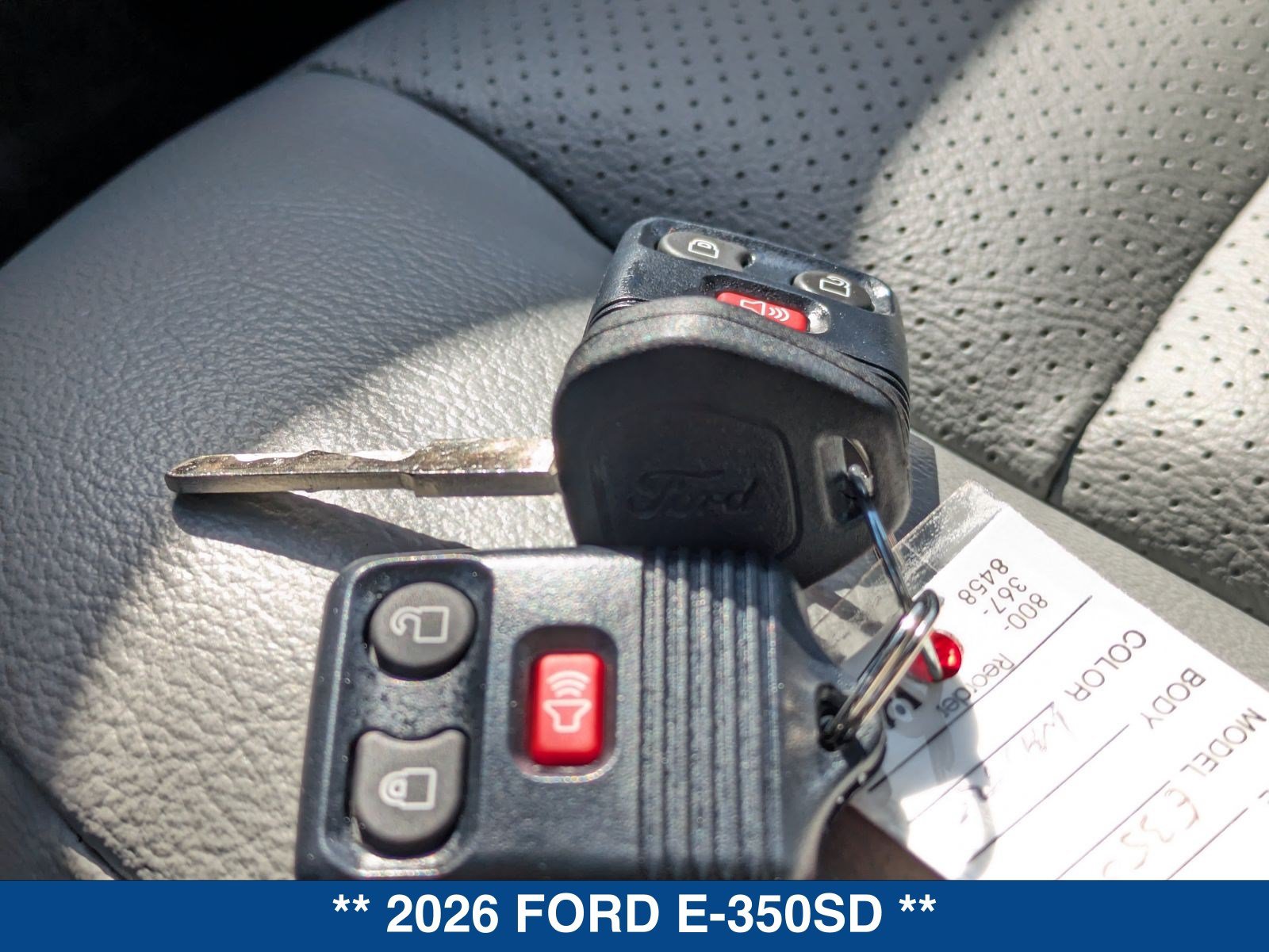 New 2026 Ford E-350 and Econoline 350 Super Duty w/ Power Equipment Group RWD image 32