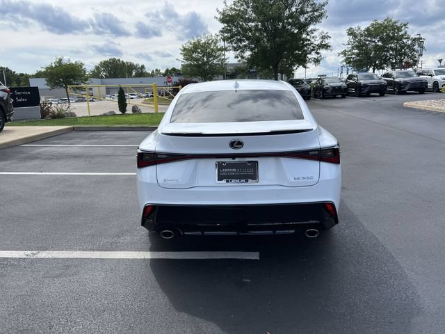 Certified 2024 Lexus IS 350 F Sport w/ Memory Package RWD image 4
