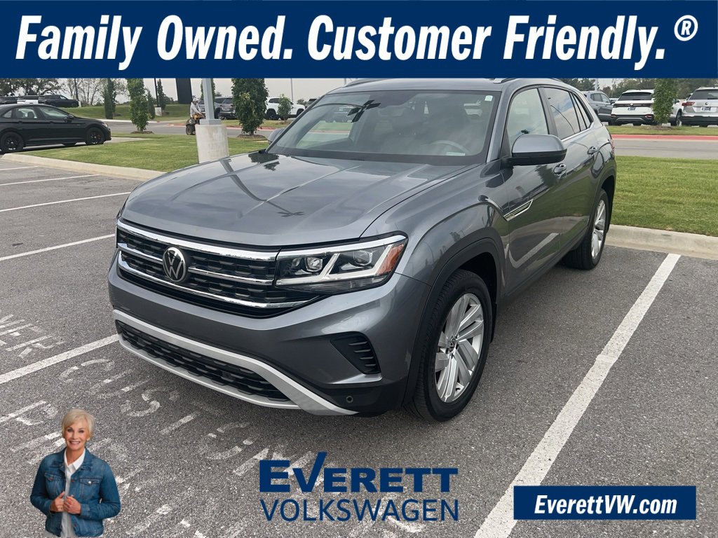 Used 2021 Volkswagen Atlas Cross Sport SE w/ Panoramic Sunroof Package
