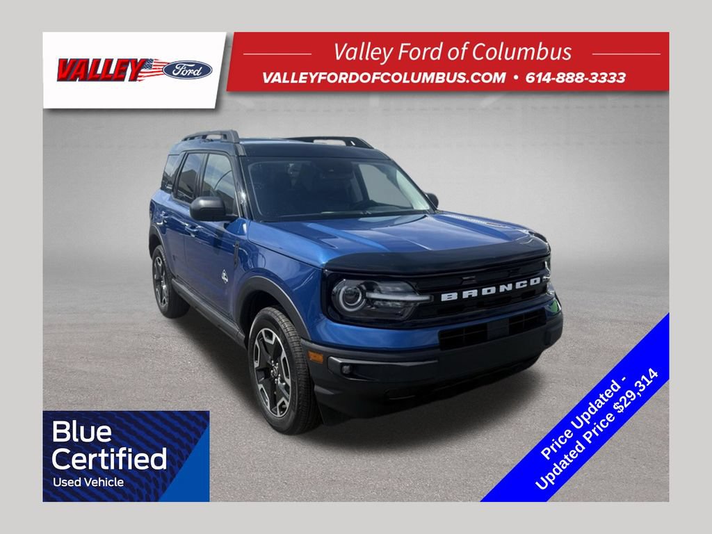 Certified 2024 Ford Bronco Sport Outer Banks w/ Tech Package