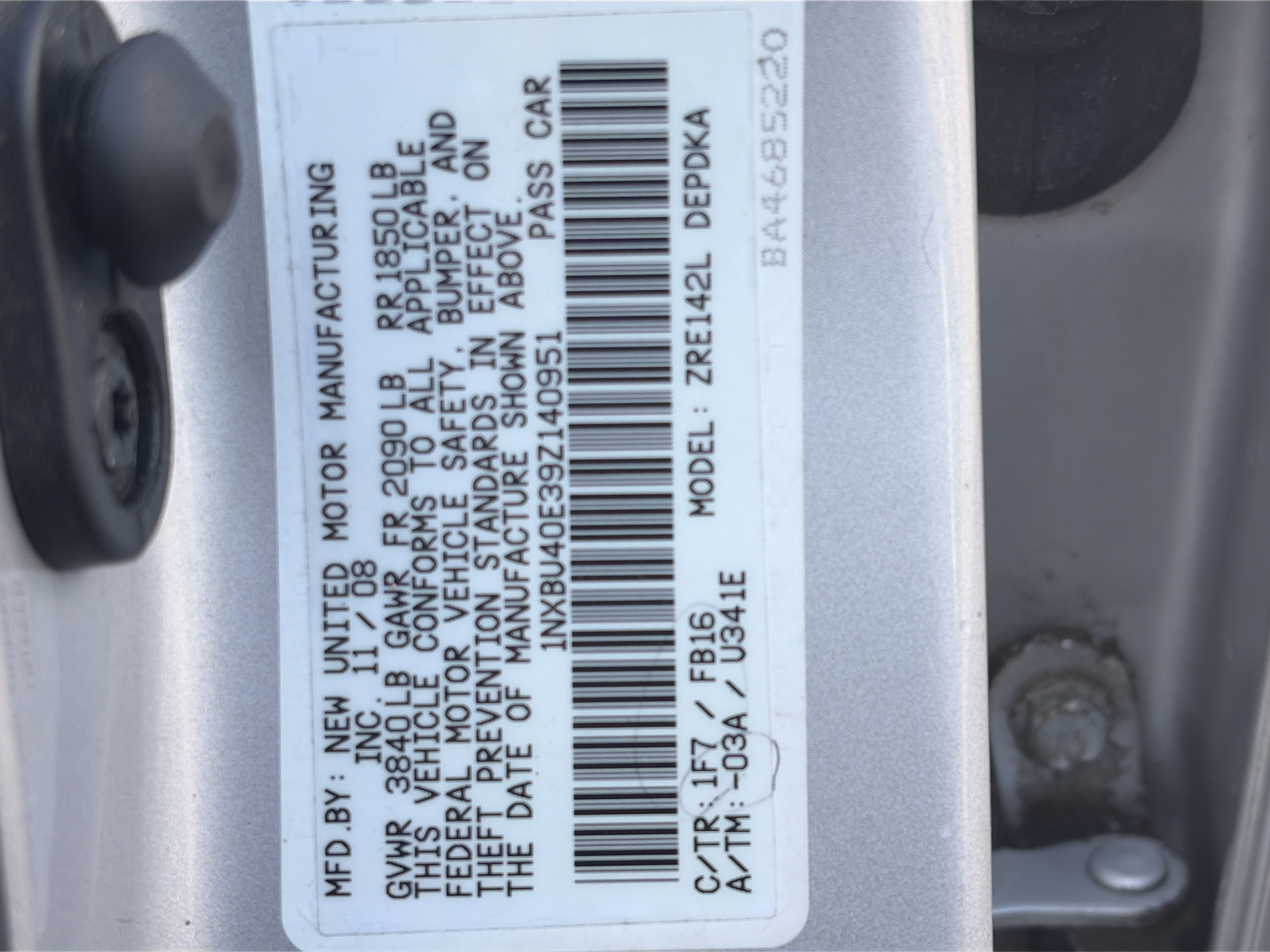 Used 2009 Toyota Corolla LE FWD image 30
