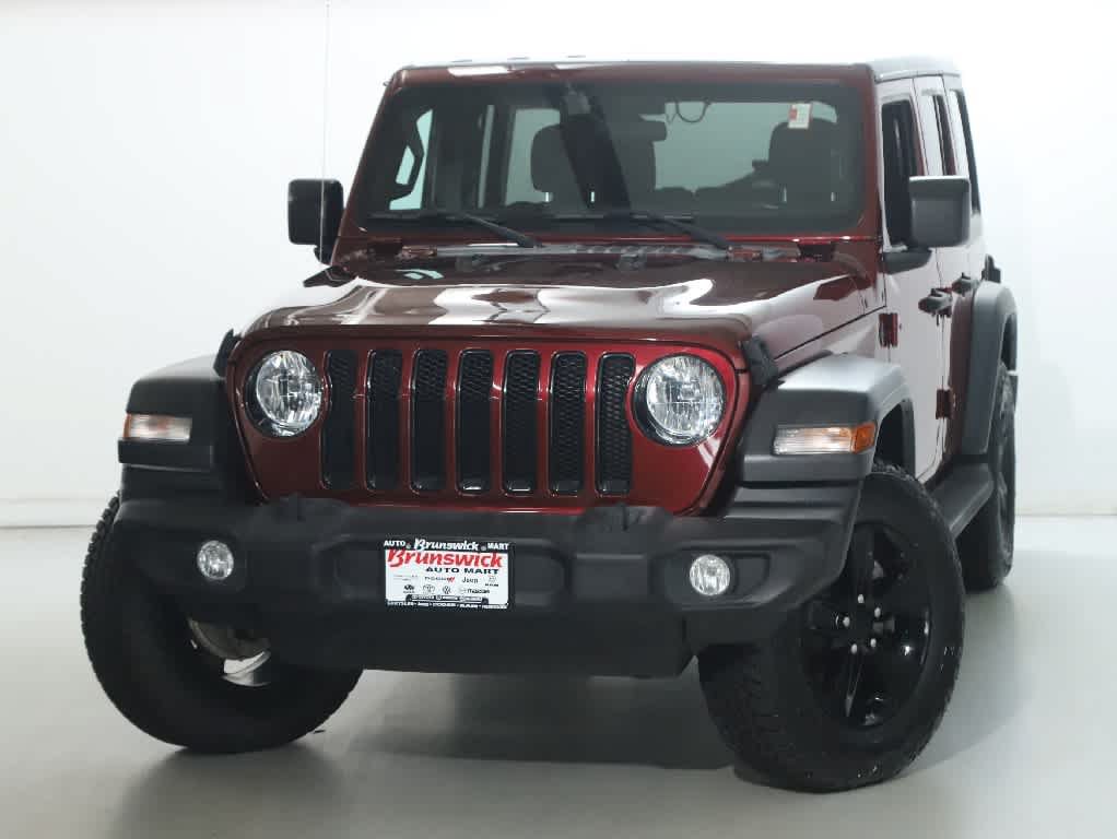 Used 2021 Jeep Wrangler Unlimited Sport AWD/4WD image 3