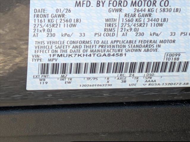 New 2026 Ford Explorer ST-Line w/ ST-Line Street Pack image 17