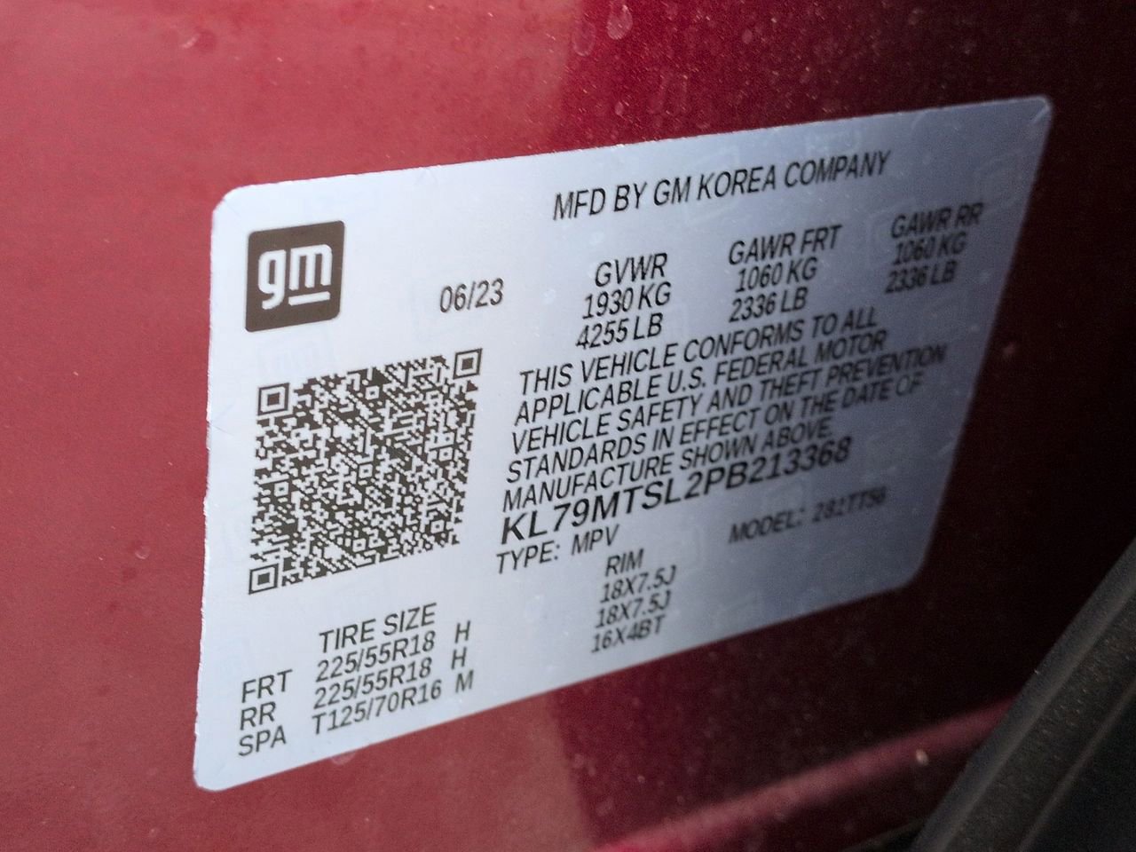 Certified 2023 Chevrolet TrailBlazer RS w/ Convenience Package image 28