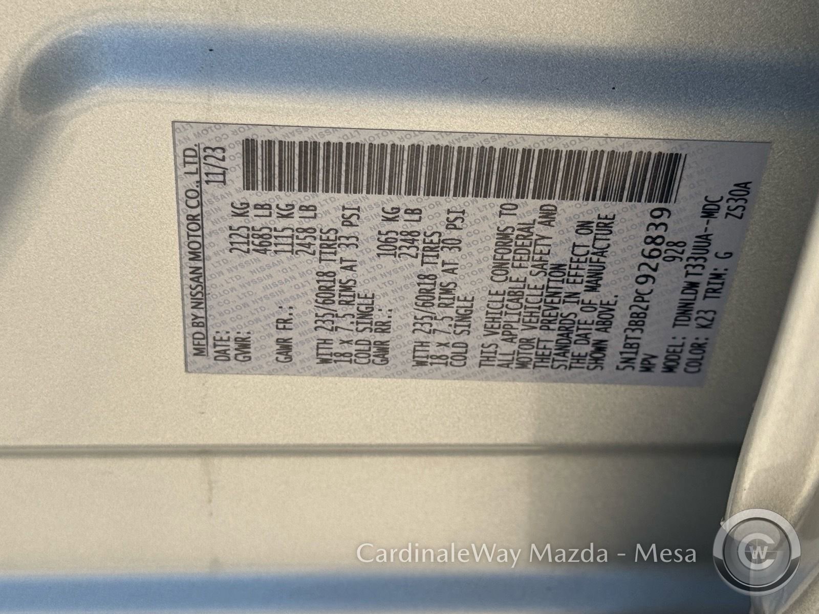 Used 2023 Nissan Rogue SV AWD/4WD image 33