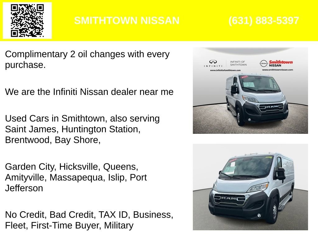 Used 2023 RAM ProMaster 2500 image 2