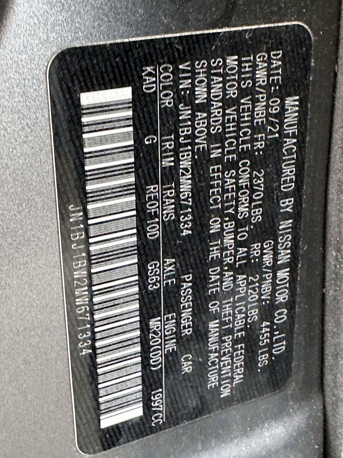 Certified 2021 Nissan Rogue Sport SV AWD/4WD image 32