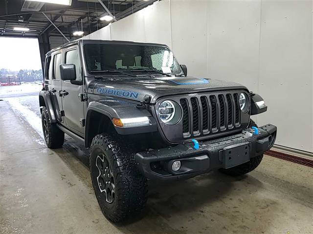Used 2021 Jeep Wrangler Unlimited Rubicon 4xe w/ Steel Bumper Group AWD/4WD image 2