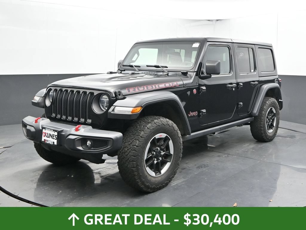 Used 2021 Jeep Wrangler Unlimited Rubicon w/ LED Lighting Group AWD/4WD image 9