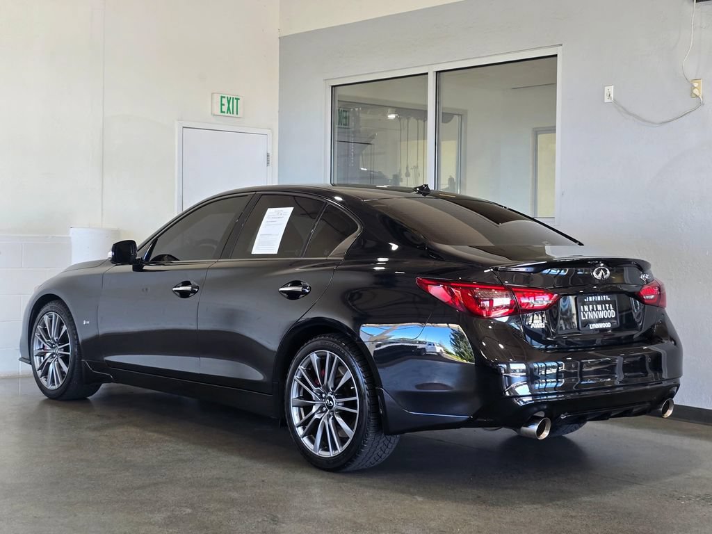 Used 2021 INFINITI Q50 Red Sport 400 AWD/4WD image 6