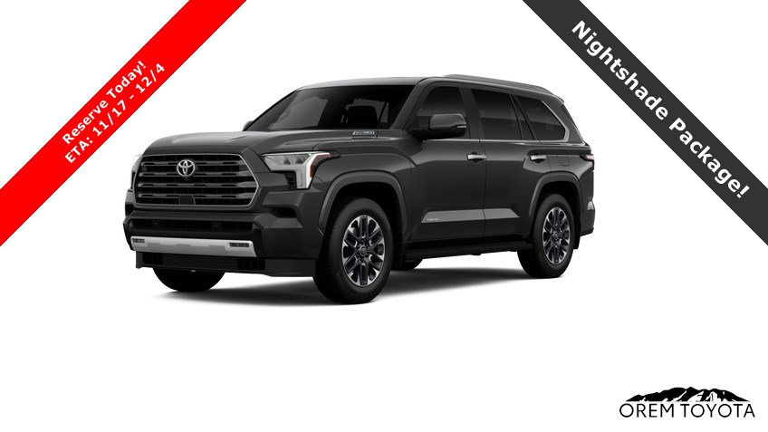New 2026 Toyota Sequoia Limited