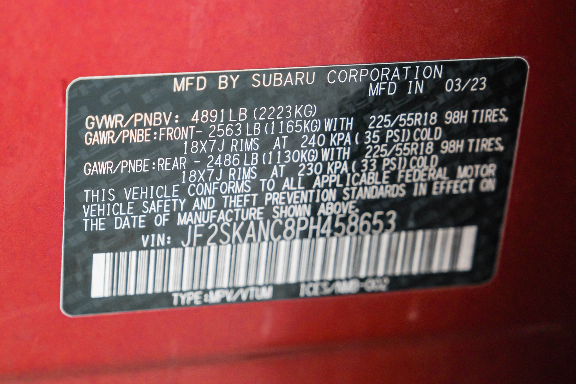 Used 2023 Subaru Forester Limited w/ Popular Package #2 image 54