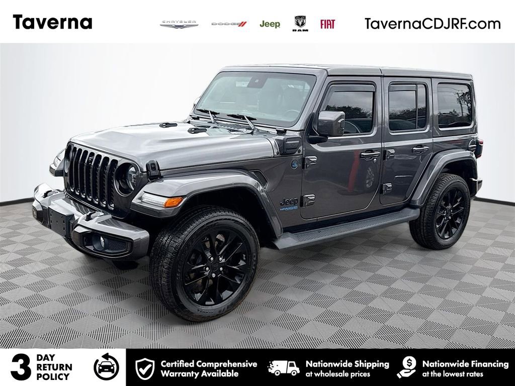 Used 2021 Jeep Wrangler Unlimited Sahara image 1