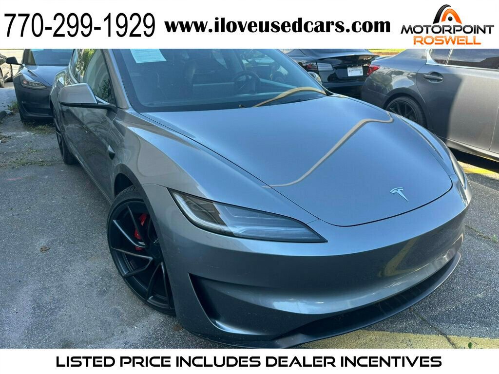Used 2024 Tesla Model 3 Performance AWD/4WD image 1