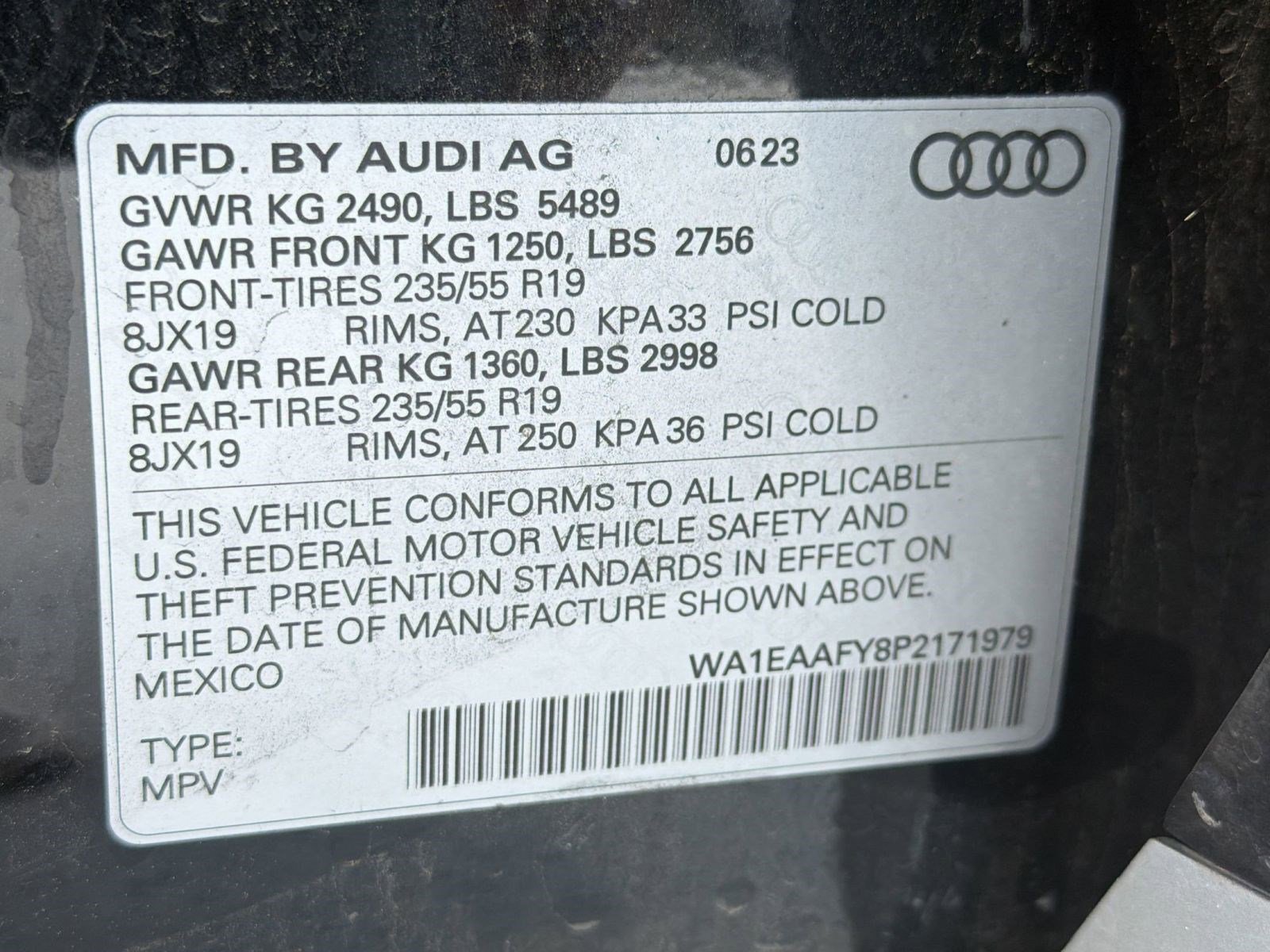 Certified 2023 Audi Q5 2.0T Premium Plus w/ Premium Plus Package AWD/4WD image 20
