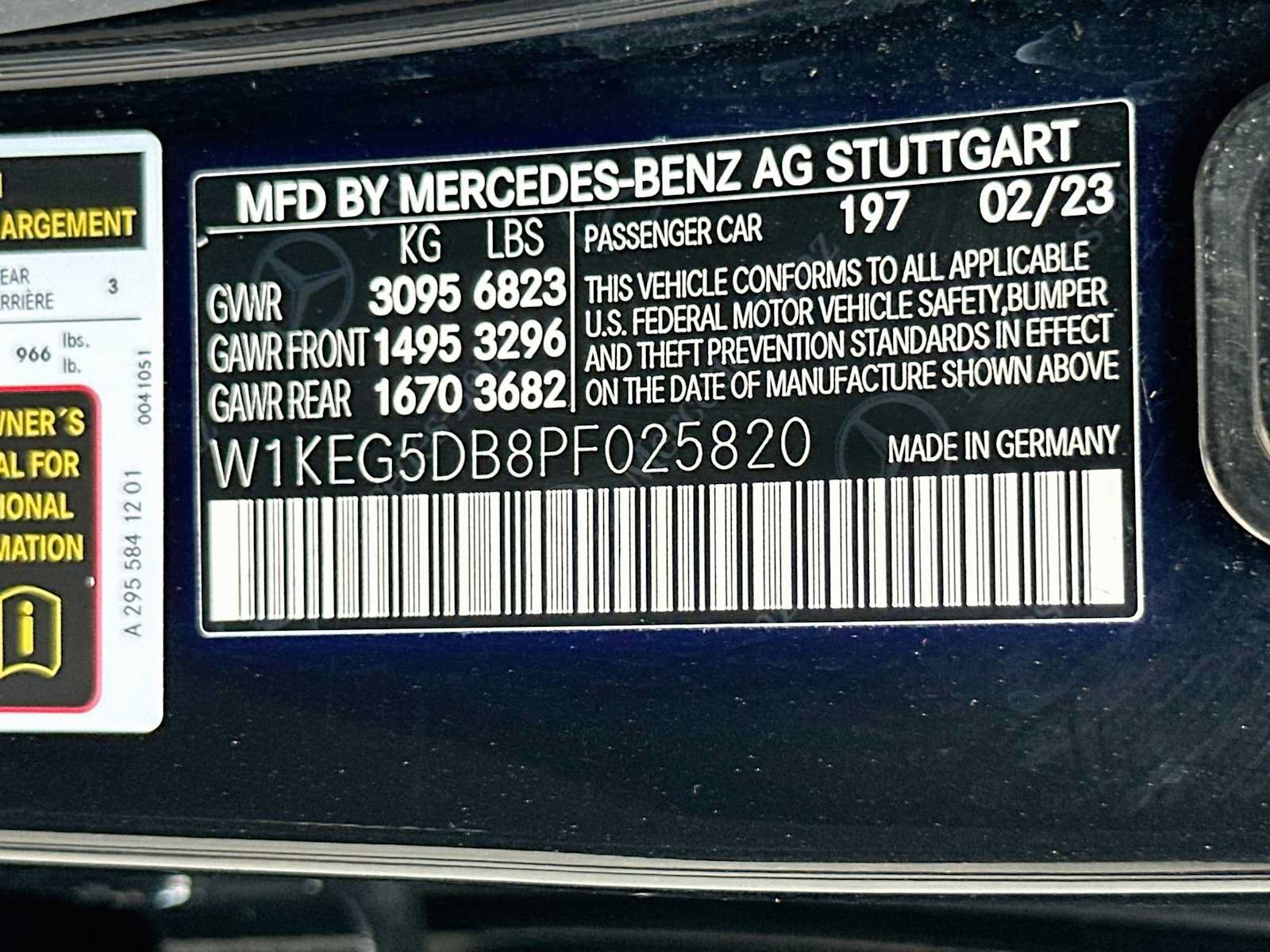 Used 2023 Mercedes-Benz EQE AMG 4MATIC Sedan image 34