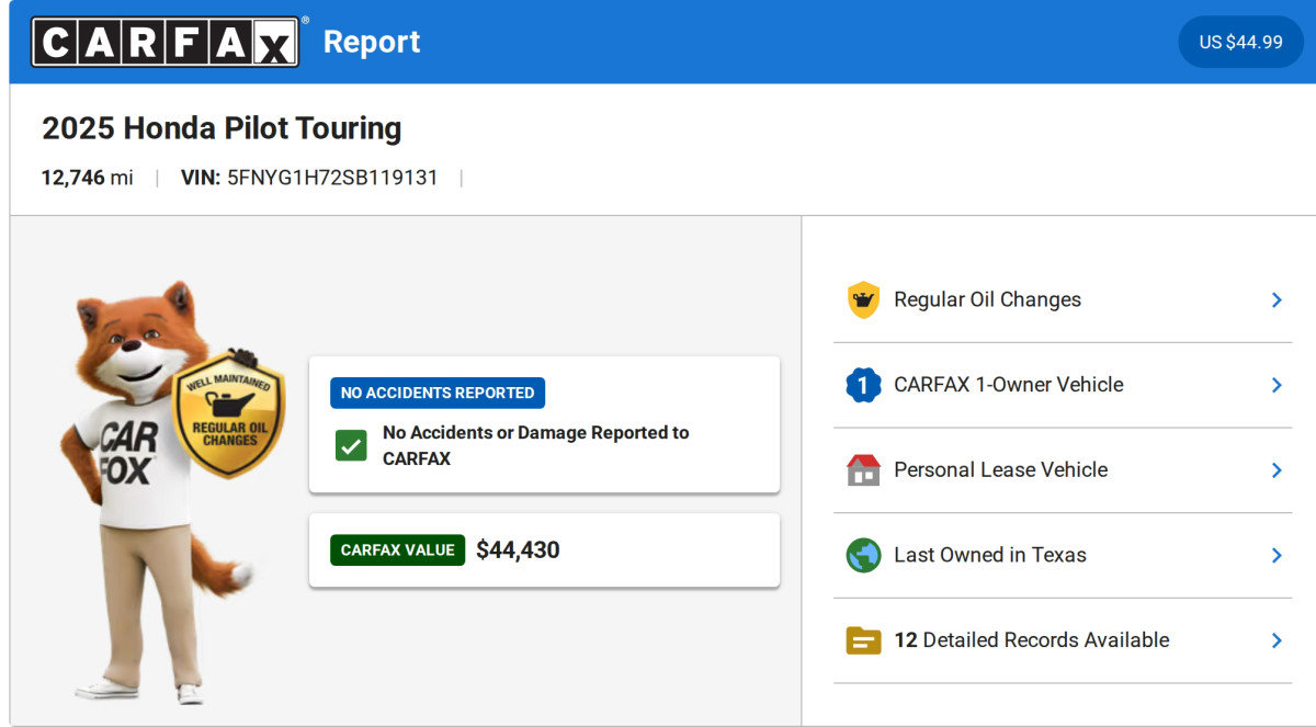 Used 2025 Honda Pilot Touring image 21