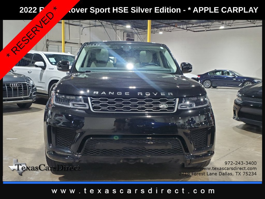 Used 2022 Land Rover Range Rover Sport HSE Silver Edition AWD/4WD image 2