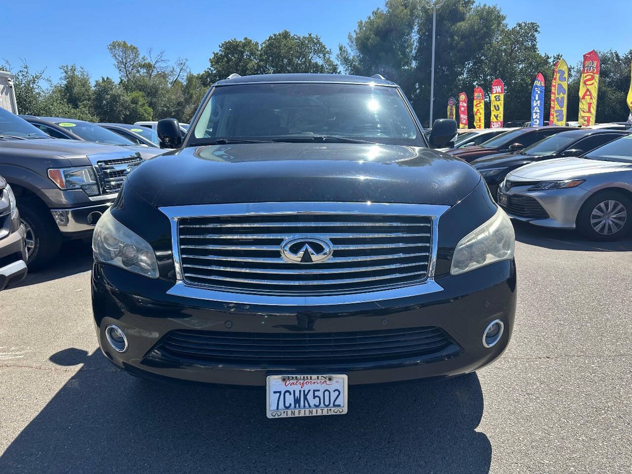 Used 2014 INFINITI QX80 4WD w/ Theater Package image 3