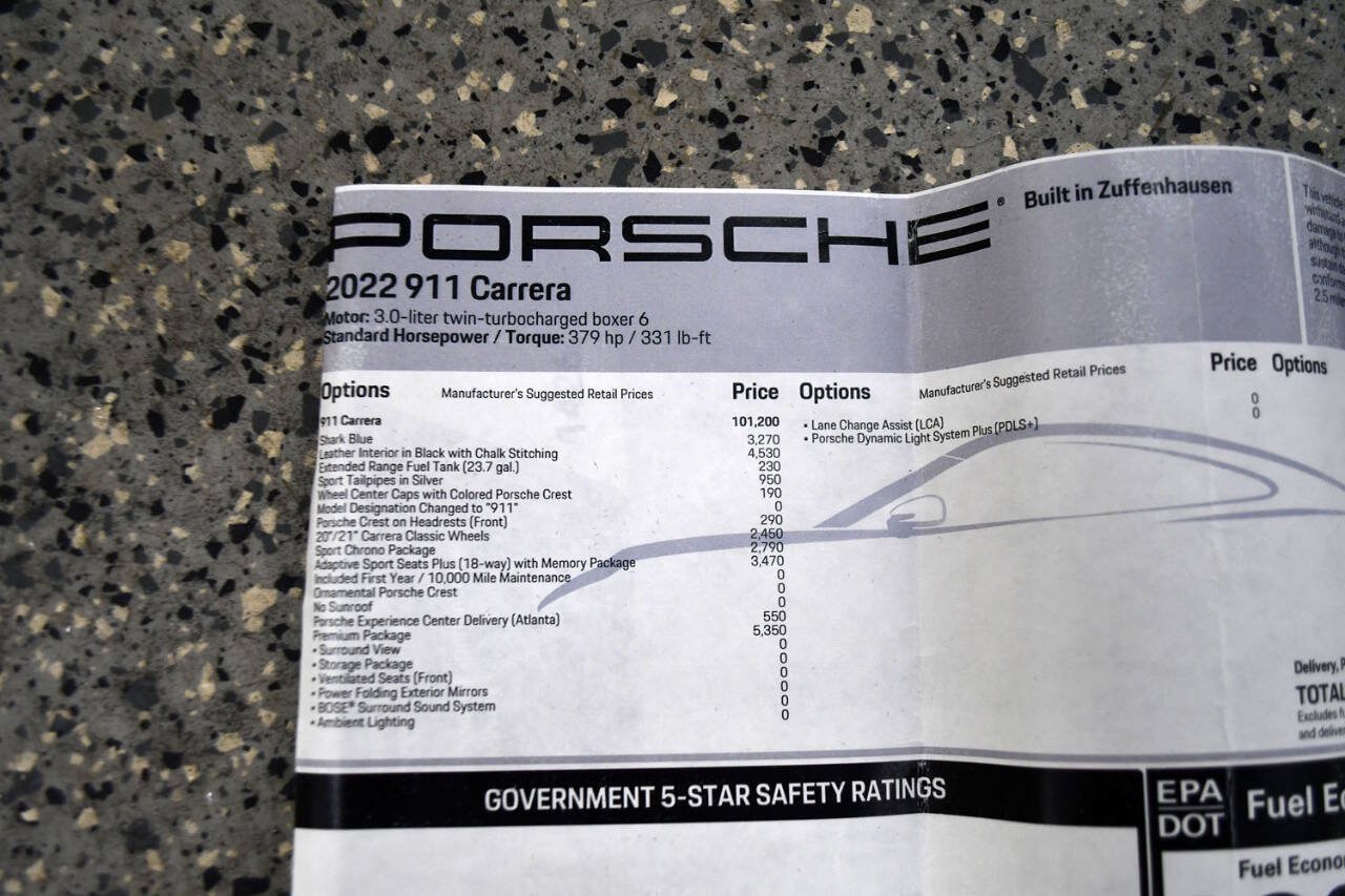Used 2022 Porsche 911 Carrera image 41