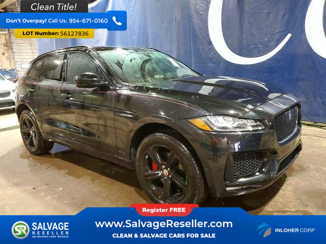 Used 2017 Jaguar F-PACE S AWD/4WD image 5
