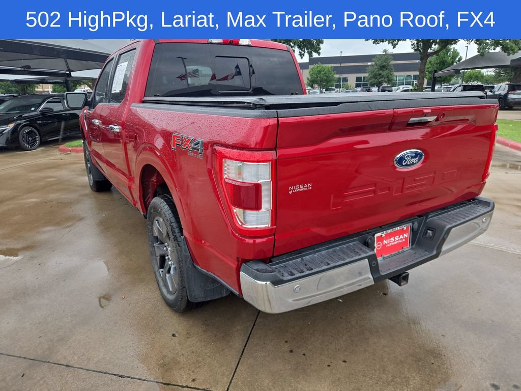 Used 2022 Ford F150 Lariat w/ Equipment Group 502A High AWD/4WD video 3