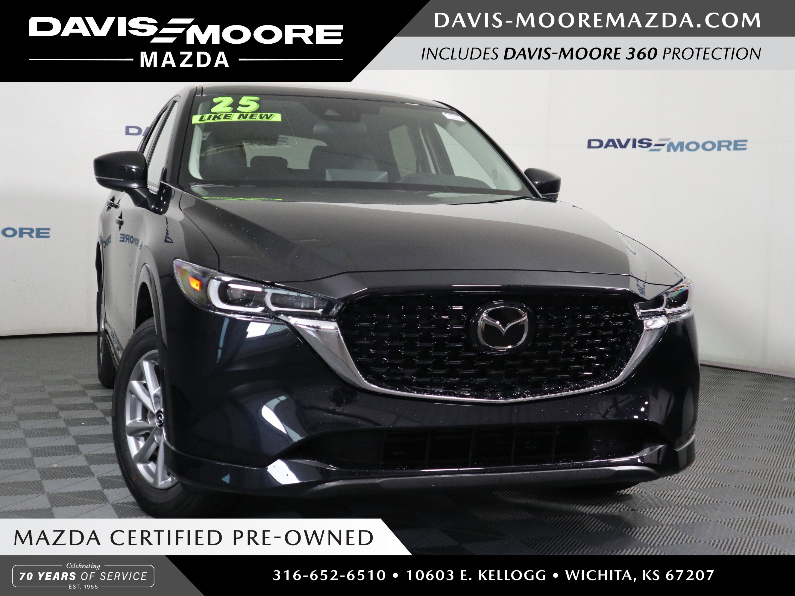 Certified 2025 MAZDA CX-5 AWD 2.5 S w/ Select Package