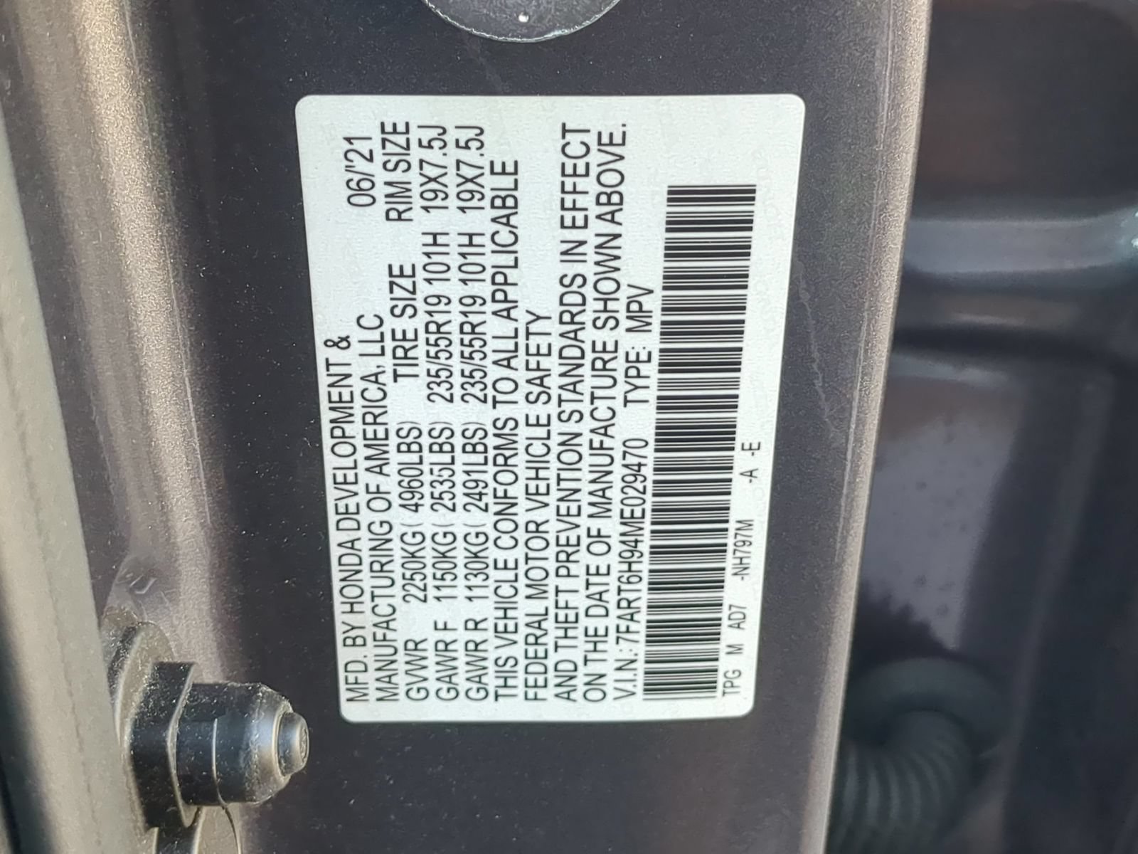 Used 2021 Honda CR-V Touring image 32