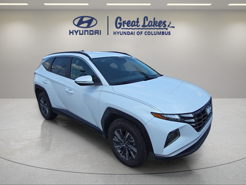 Used 2022 Hyundai Tucson Blue w/ Cargo Package AWD/4WD image 3