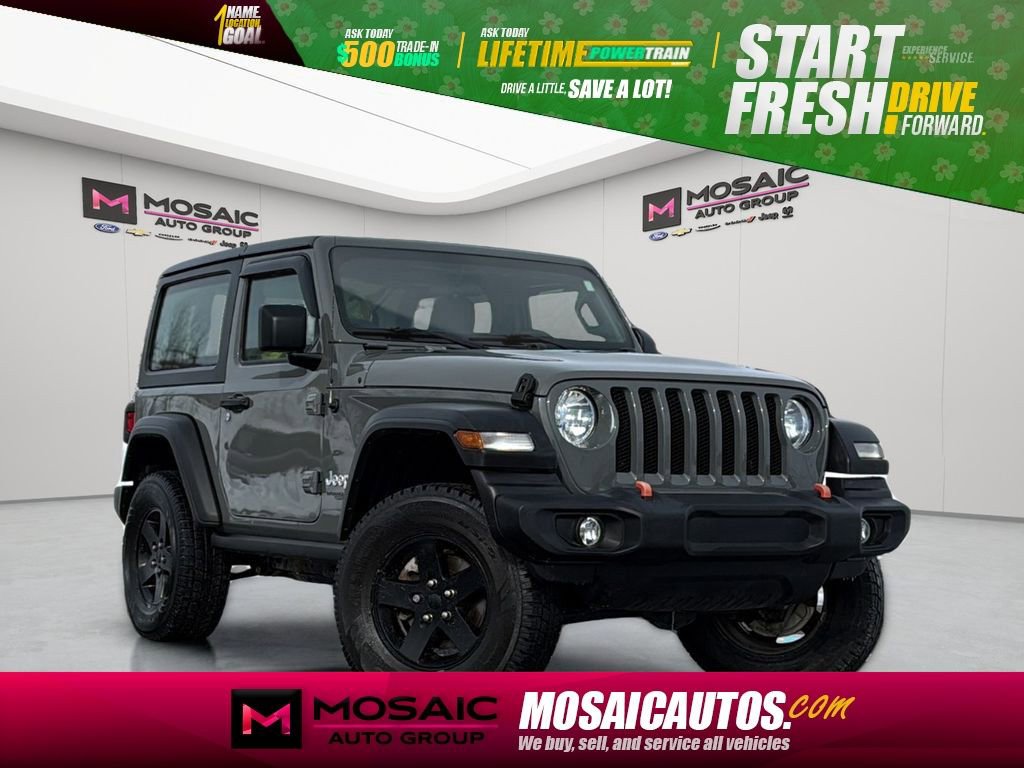 Used 2021 Jeep Wrangler Sport image 1