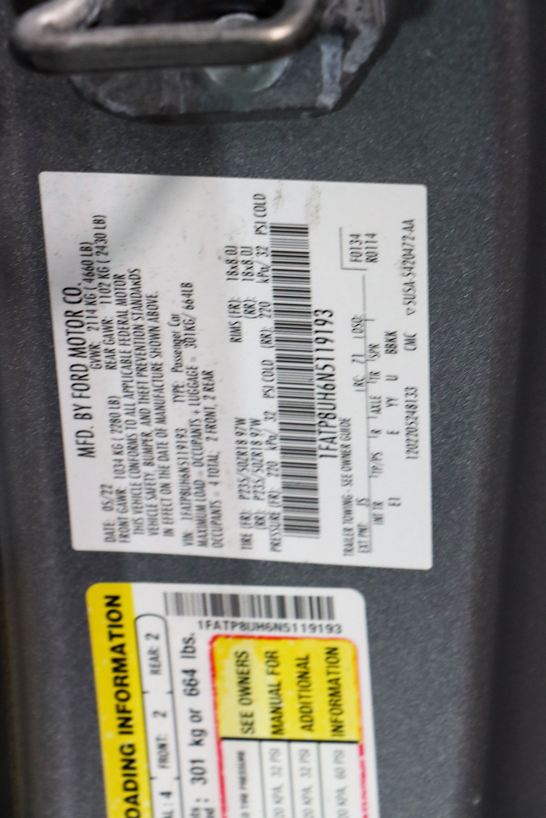 Used 2022 Ford Mustang Premium RWD image 30