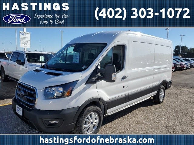 New 2023 Ford E-Transit Medium Roof w/ Load Area Protection Package