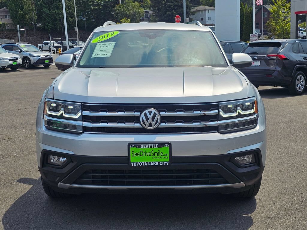 Used 2019 Volkswagen Atlas SE AWD/4WD image 2
