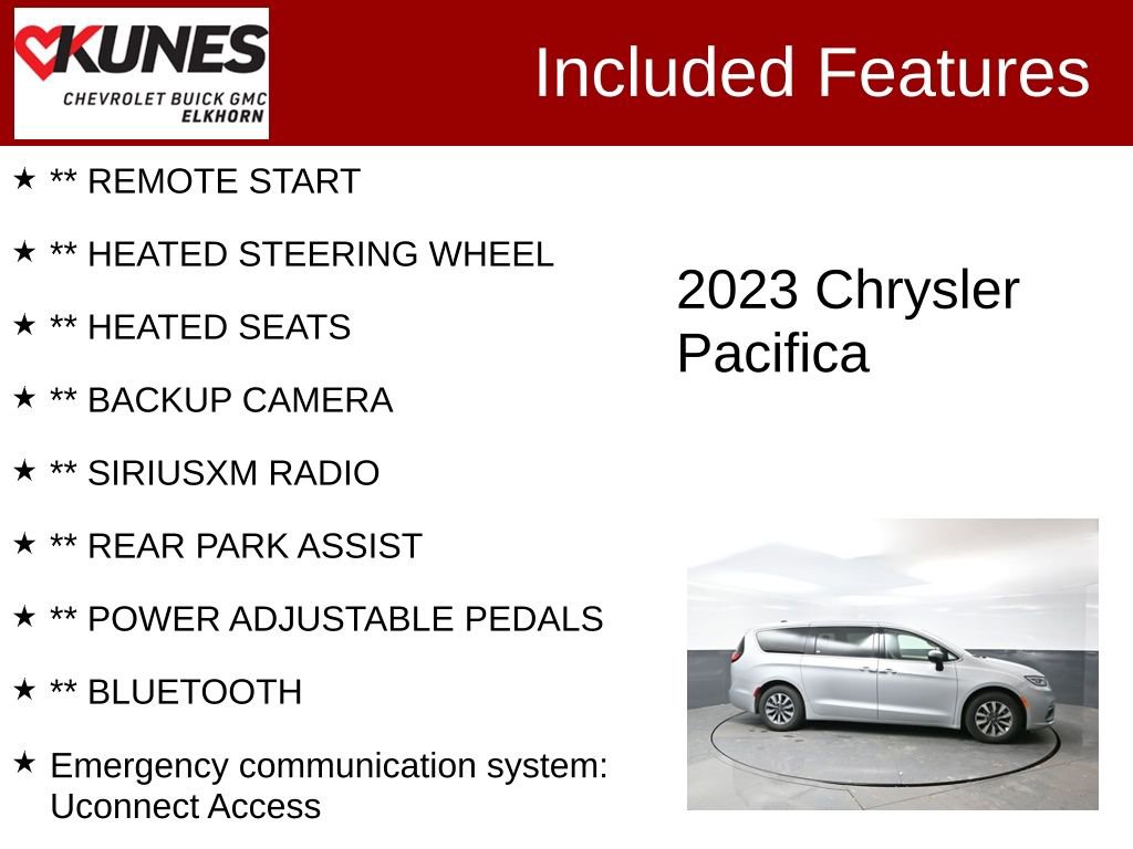 Used 2023 Chrysler Pacifica Touring-L image 2