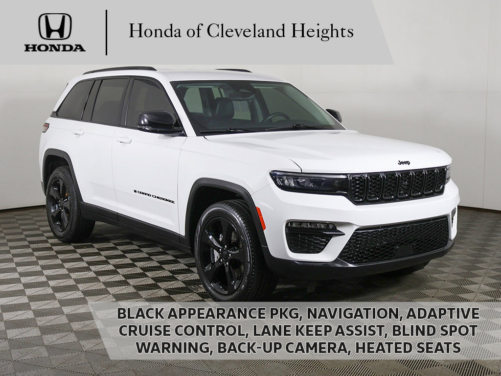 Used 2023 Jeep Grand Cherokee Limited w/ Black Appearance Package AWD/4WD 360° Tour