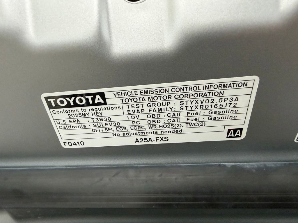 Certified 2025 Toyota Camry LE FWD image 33