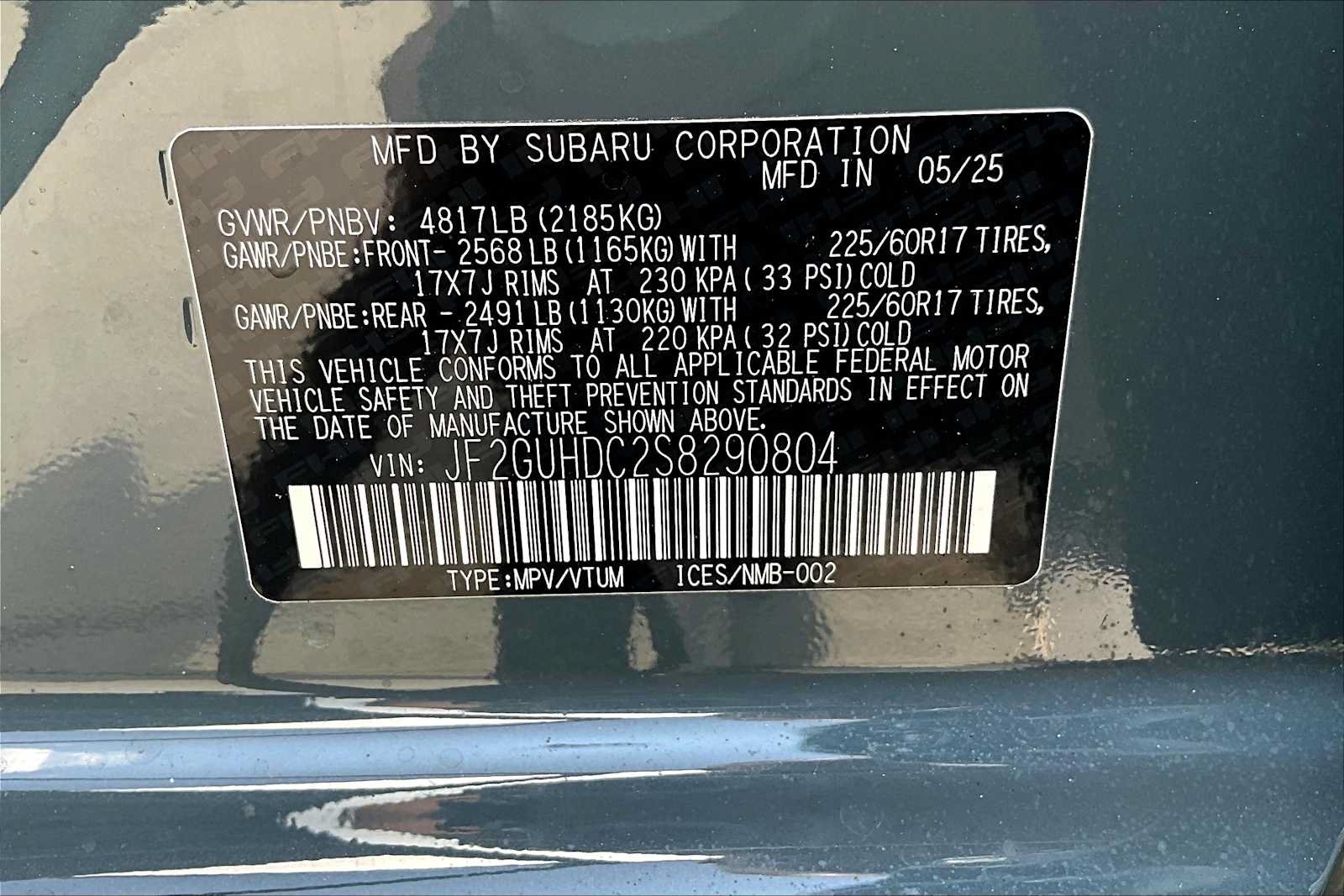 Used 2025 Subaru Crosstrek 2.5i Premium AWD/4WD image 19