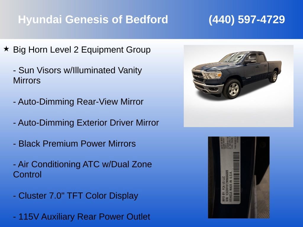 Used 2021 RAM 1500 Big Horn image 14