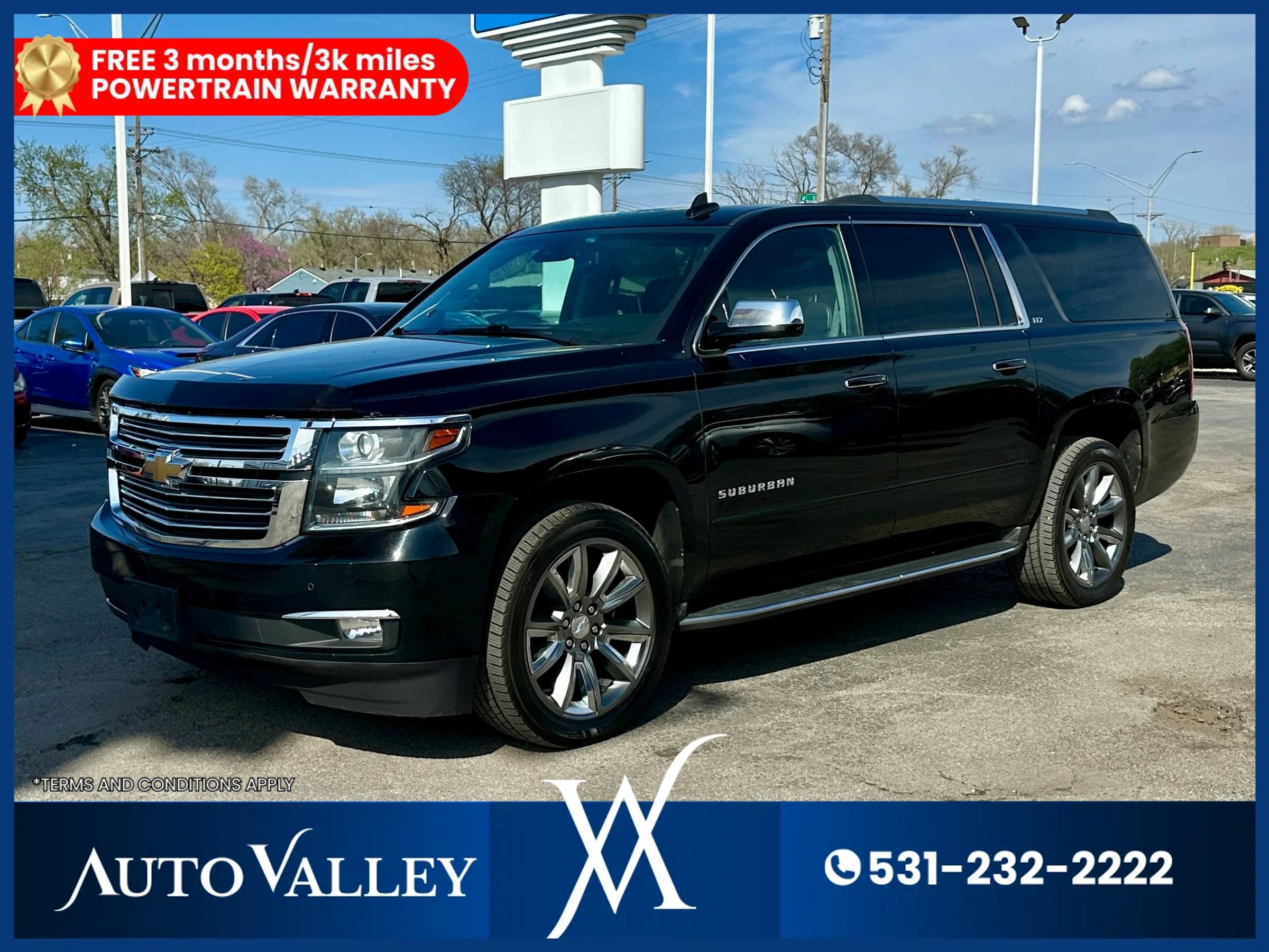 Used 2015 Chevrolet Suburban LTZ AWD/4WD image 3