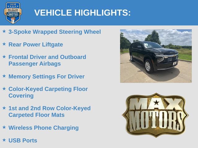 Used 2025 Chevrolet Tahoe LT AWD/4WD image 12