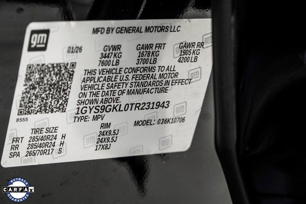 Used 2026 Cadillac Escalade Platinum Sport image 63