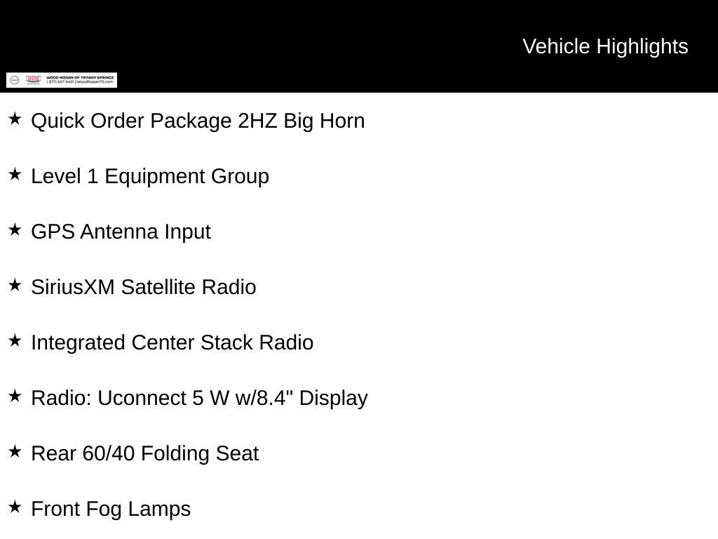 Used 2023 RAM 2500 Big Horn w/ Level 1 Equipment Group image 5