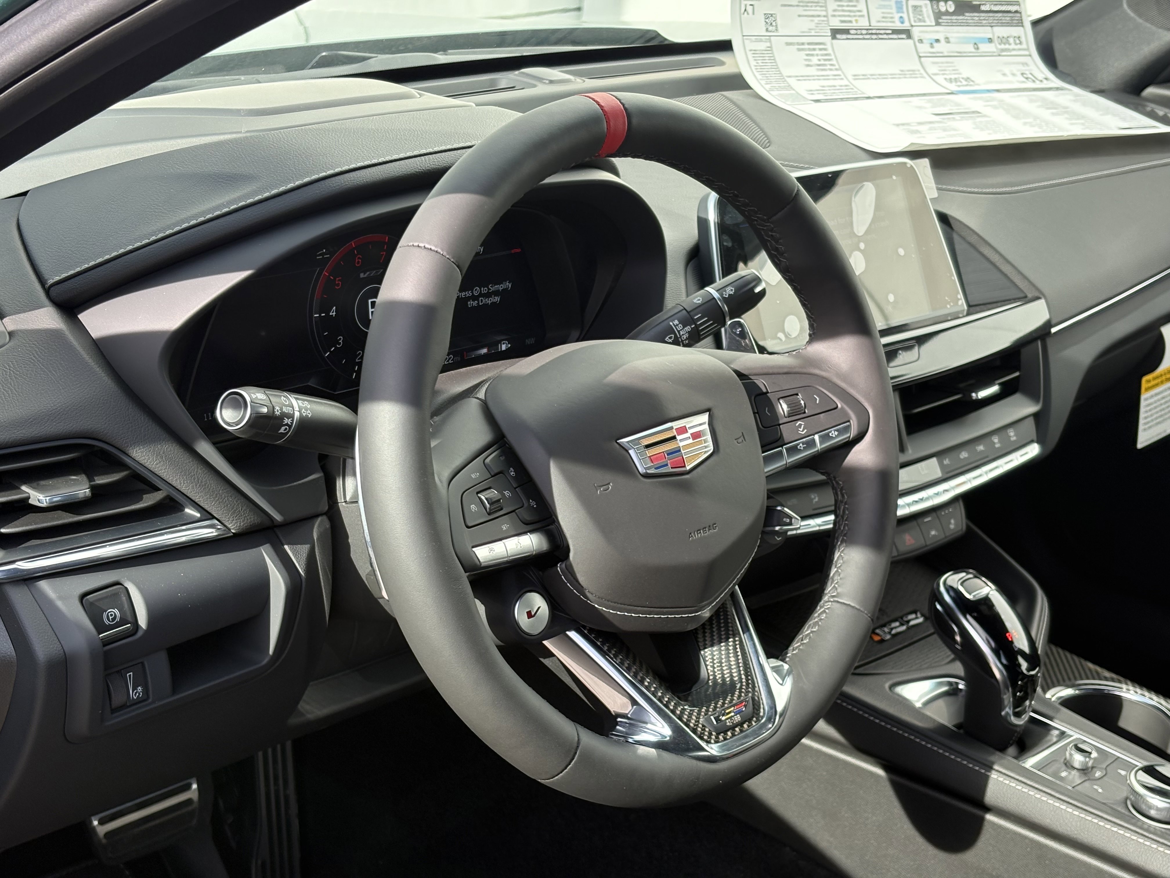 New 2026 Cadillac CT4 V Blackwing w/ Driver Assist Package image 12