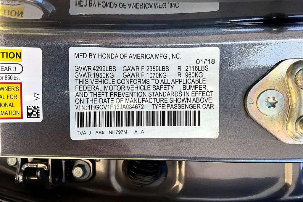 Used 2018 Honda Accord LX image 35
