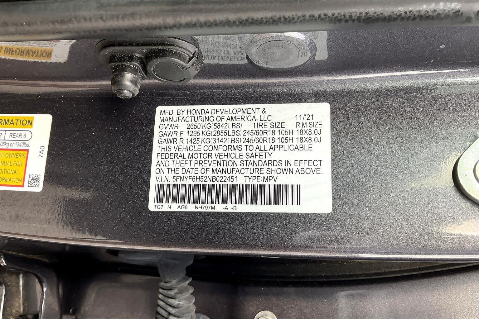 Used 2022 Honda Pilot EX-L image 32