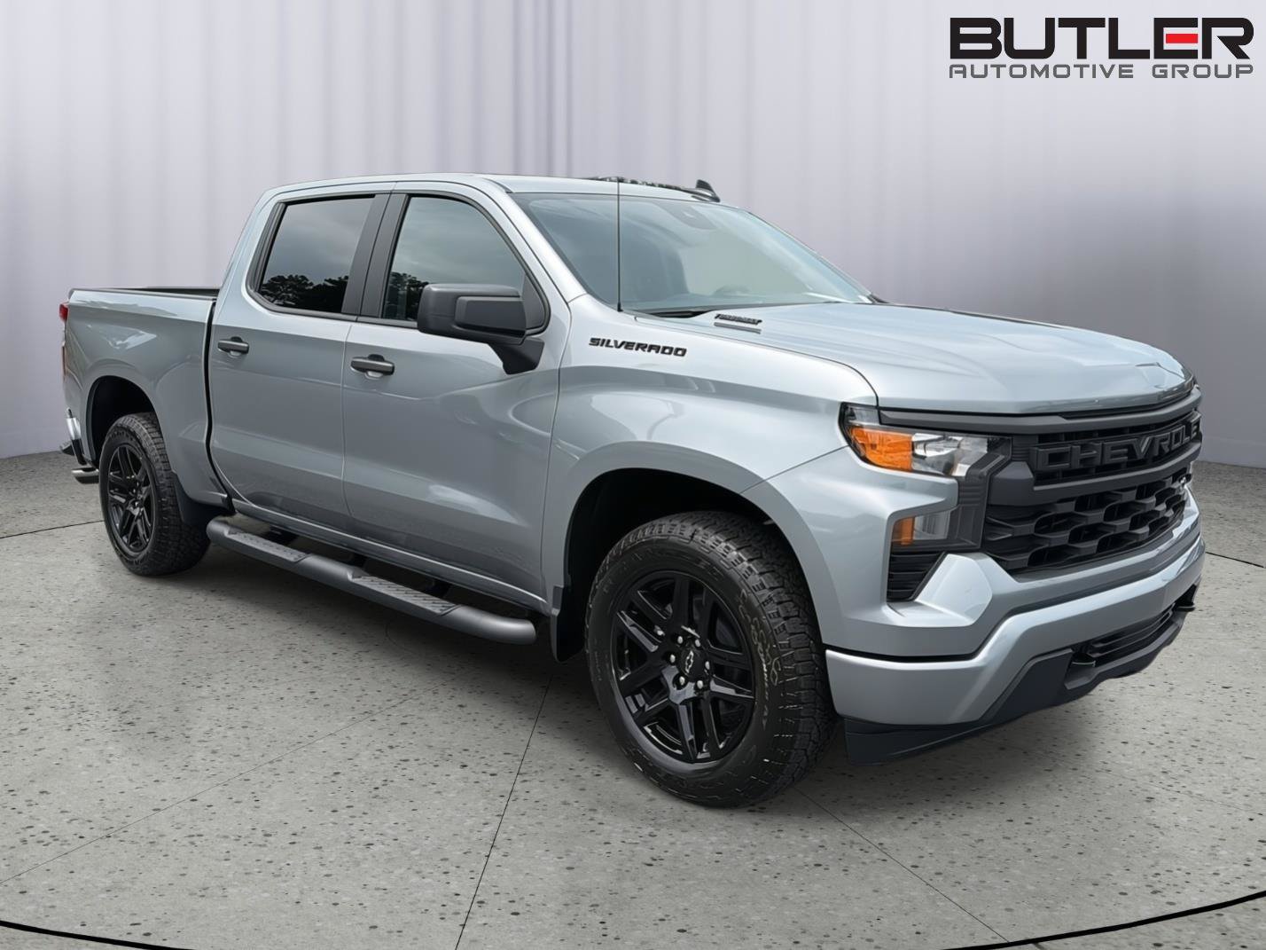 New 2026 Chevrolet Silverado 1500 Custom w/ Turbomax Blackout Package RWD image 8