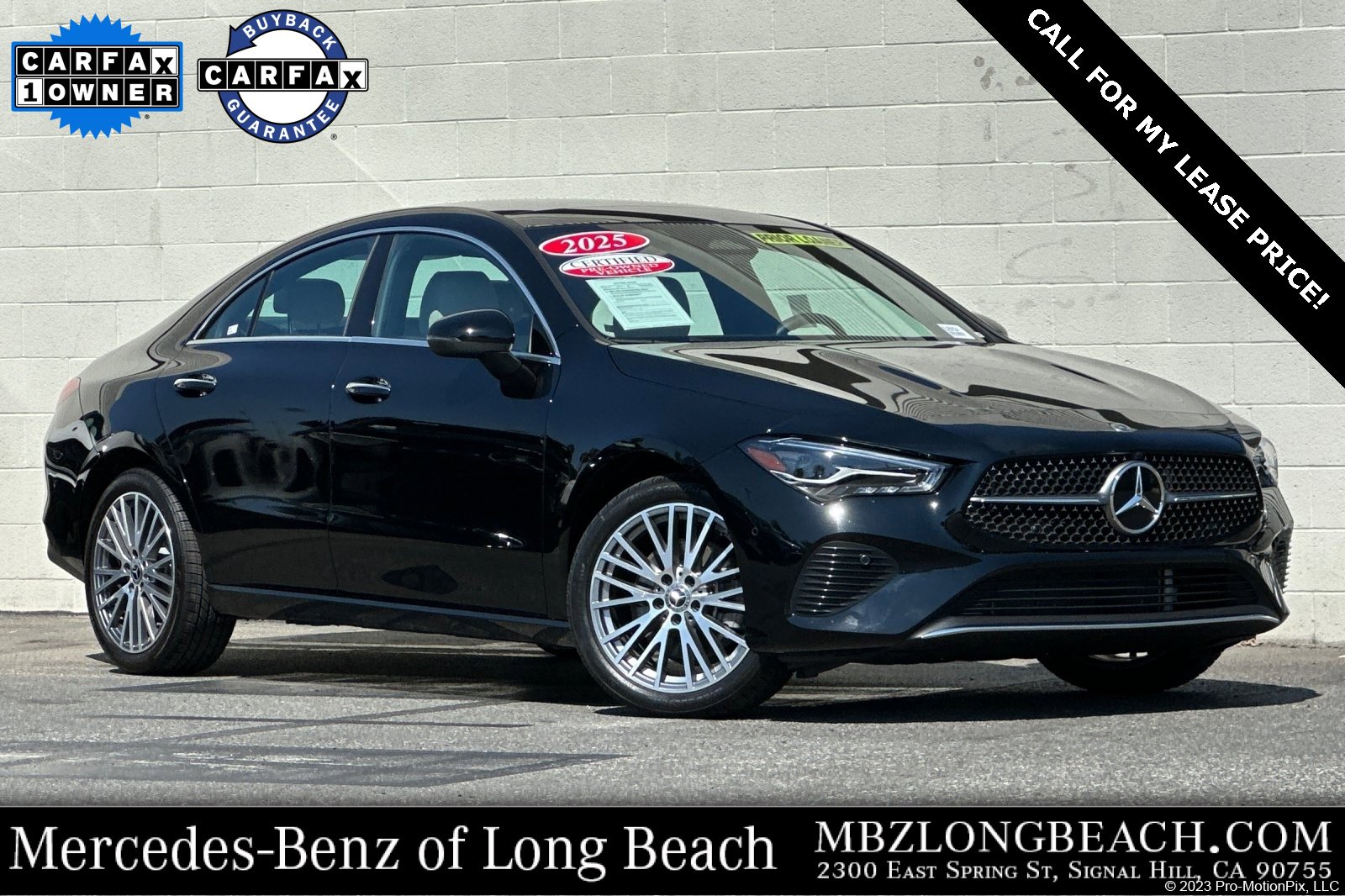 Certified 2025 Mercedes-Benz CLA 250