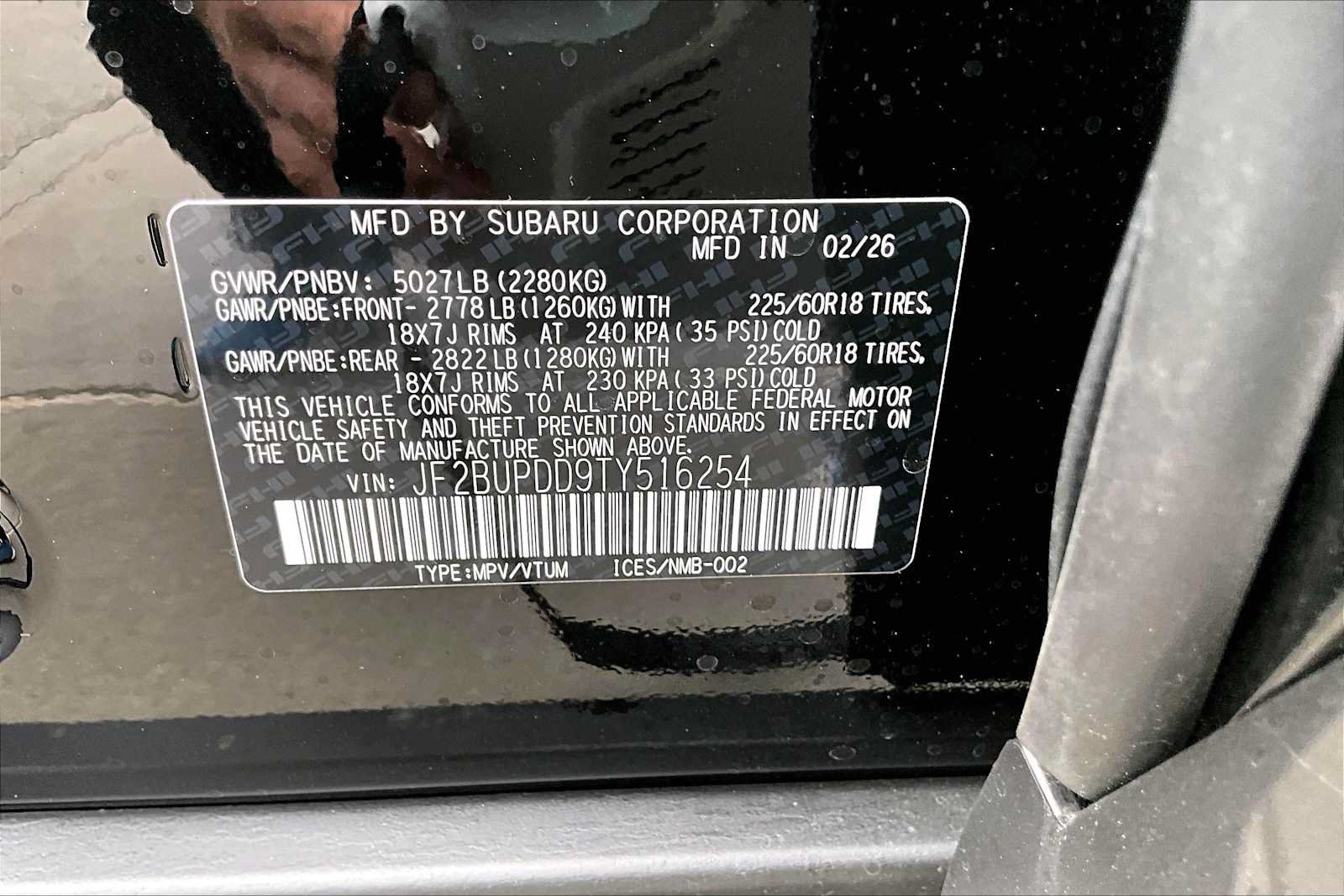 New 2026 Subaru Outback Limited AWD/4WD image 18