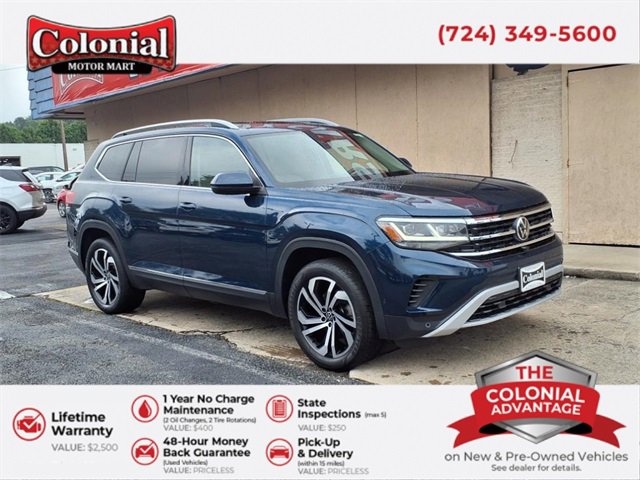 Used 2021 Volkswagen Atlas SEL Premium